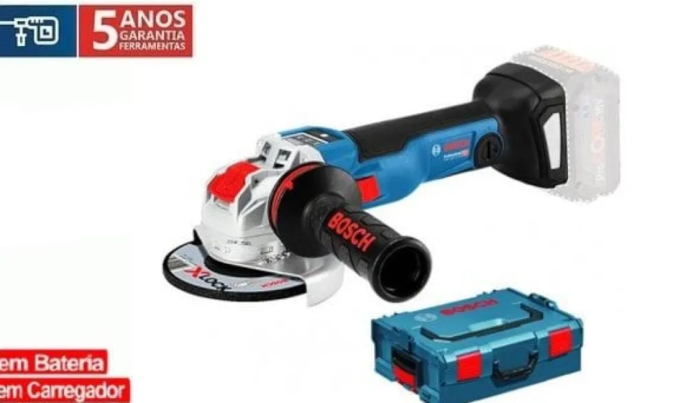 Mini-Rebarbadora X-LOCK 125mm GWX 18V-10 SC Bosch 06017B0400