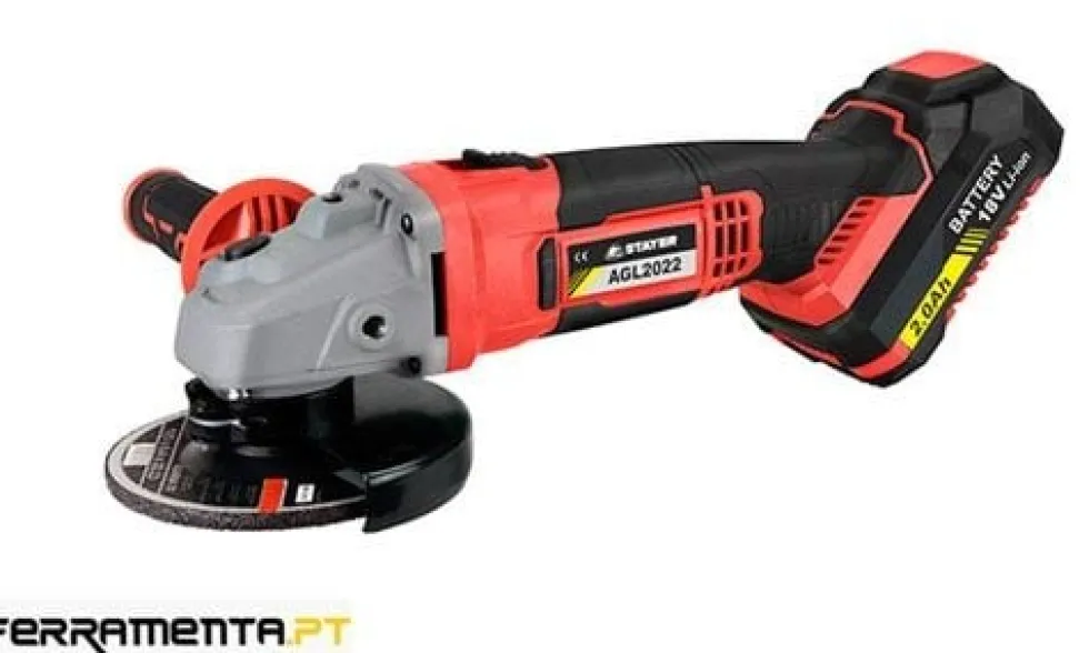 Mini Rebarbadora 14x115mm 18V 2.0Ah Stayer AGL2022
