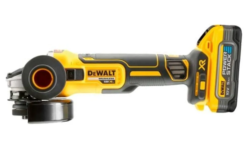 Mini-Rebarbadora XR 18V 125mm Li-Ion 5Ah DeWalt DCG409H2T-QW
