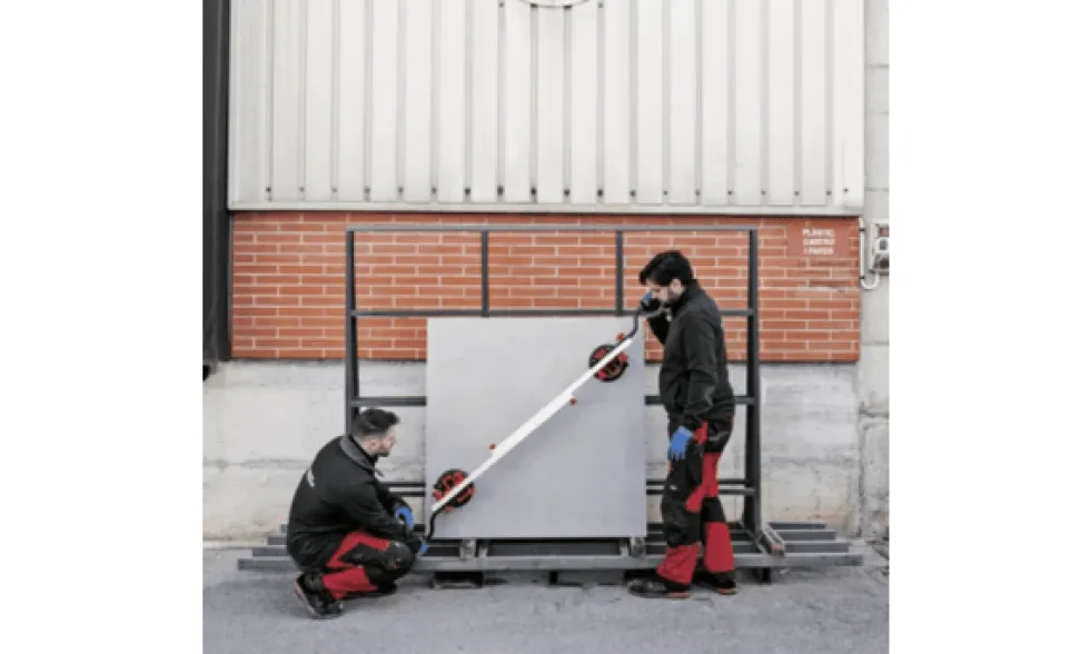 Mini Transportador de Pavimentação Slab Trans 55kg Rubi 18983