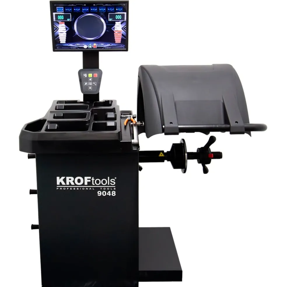 Máquina de Calibrar Rodas Automática 10"-24" Kroftools 9048