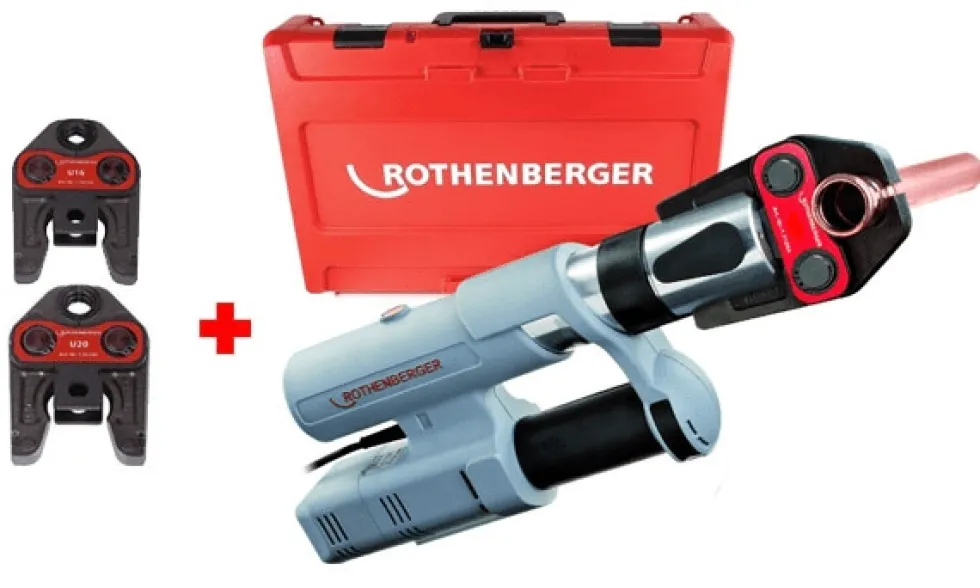 Máquina de Cravar Tubo Multicamada Rothenberger ROMAX AC ECO