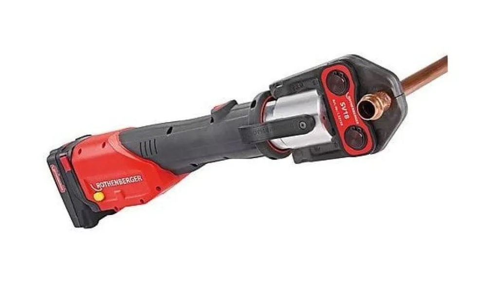 Máquina de Prensar a Bateria 18V Rothenberger ROMAX 4000