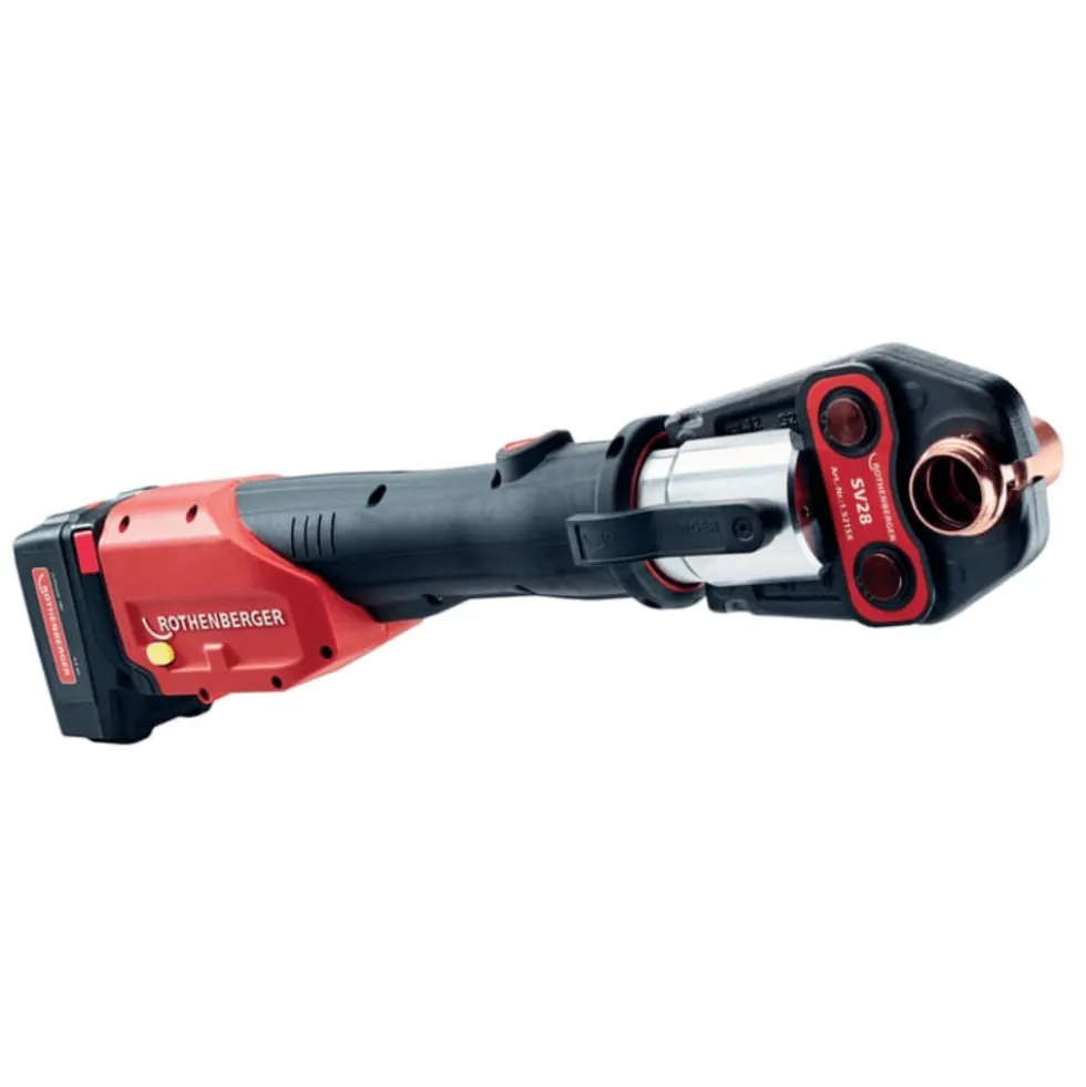 Máquina de Prensar a Bateria 18V Rothenberger ROMAX 4000