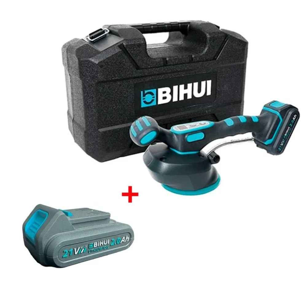 Nivelador de Vibração para Pavimentos + Baterias 21V 2.0Ah BIHUI LFTBA