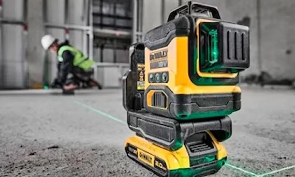 Nivel Laser Autonivelante Verde de 3 linhas 360º Dewalt DCLE34031N-XJ