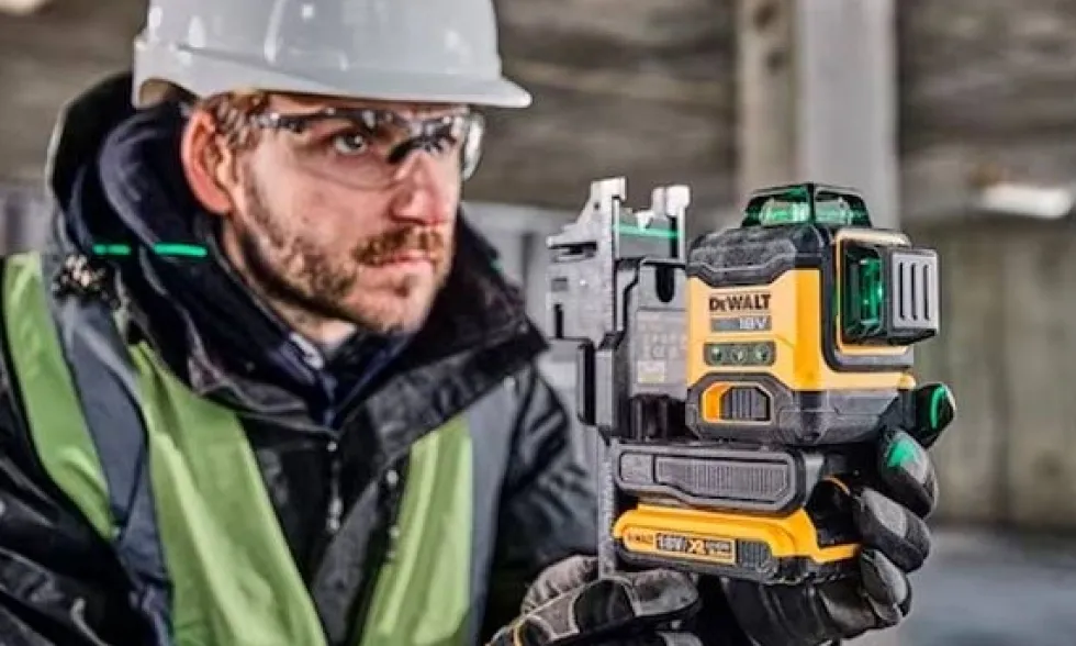 Nivel Laser Autonivelante Verde de 3 linhas 360º Dewalt DCLE34031N-XJ