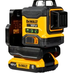 Nivel Laser Autonivelante Verde de 3 linhas 360º Dewalt DCLE34031D1-QW