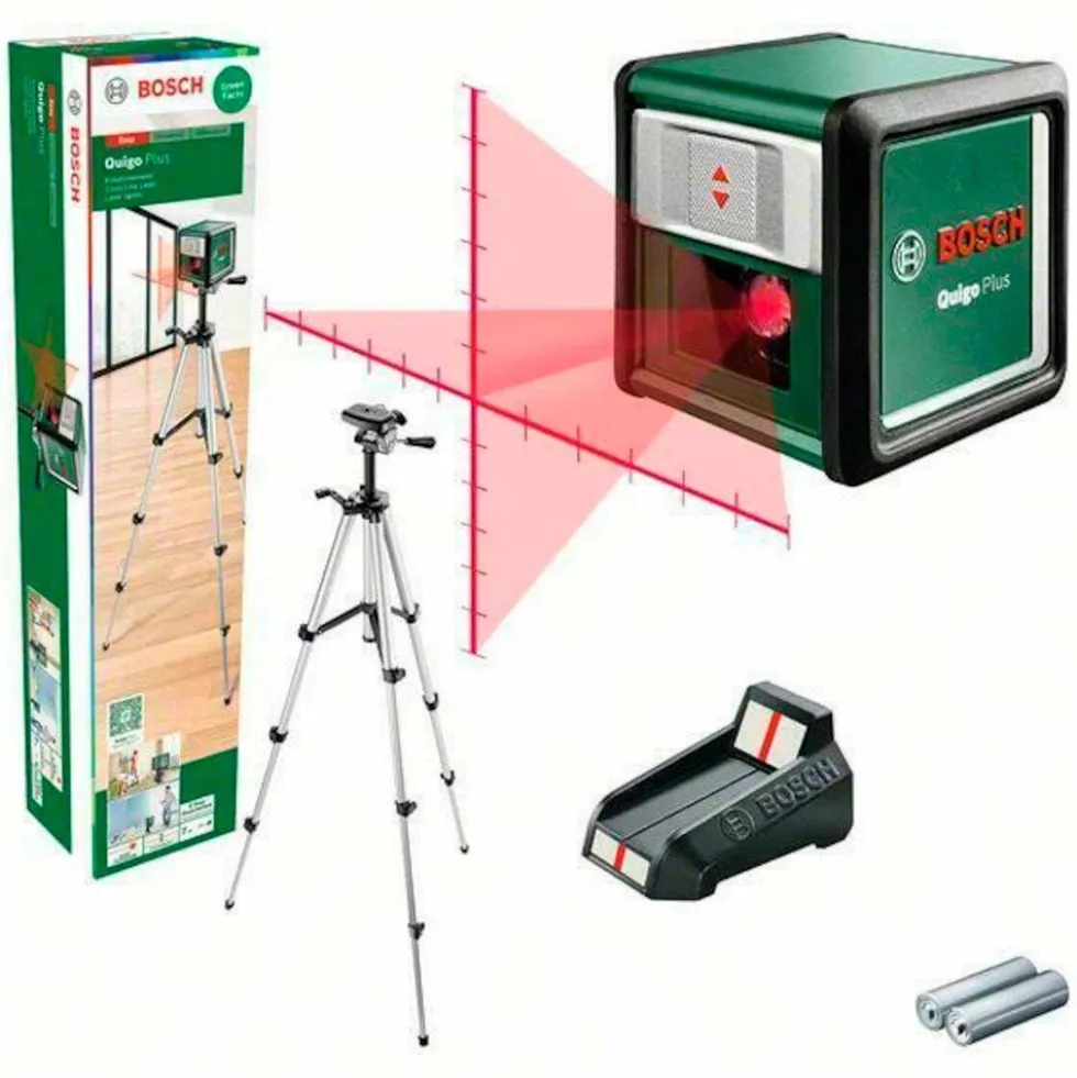 Nivel Laser de Linha Vermelha Plus Bosch 0603663602