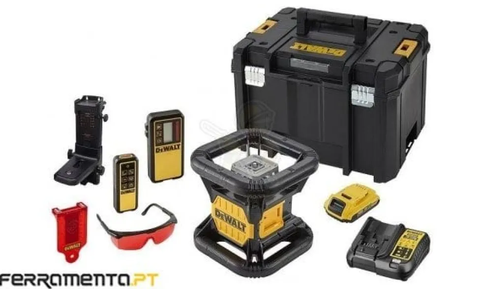 Nível Laser Autonivelantes Rotativo Vermelho DeWalt DCE079D1R-QW