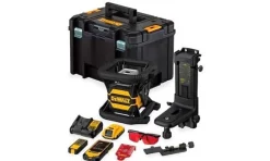 Nível Laser Autonivelantes Rotativo 18V vermelho com Bluetooth DeWalt DCE080D1GS-QW