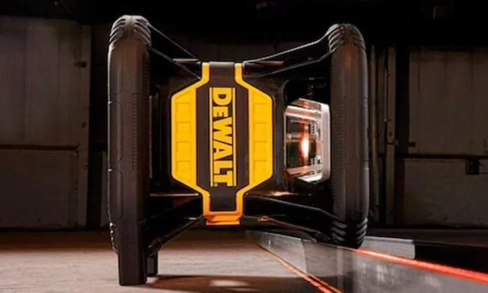 Nível Laser Autonivelantes Rotativo 18V vermelho com Bluetooth DeWalt DCE080D1GS-QW