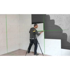 Nível Laser de Linha Cruzada Autonivelante 20M Prexiso PLC90DGT