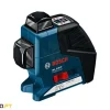 Nível Laser de linhas 360º Bosch GLL 2-80 P Professional + BT 150