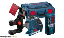 Nível Laser de linhas 360º Bosch GLL 2-80 P Professional + BM 1 + LR 2