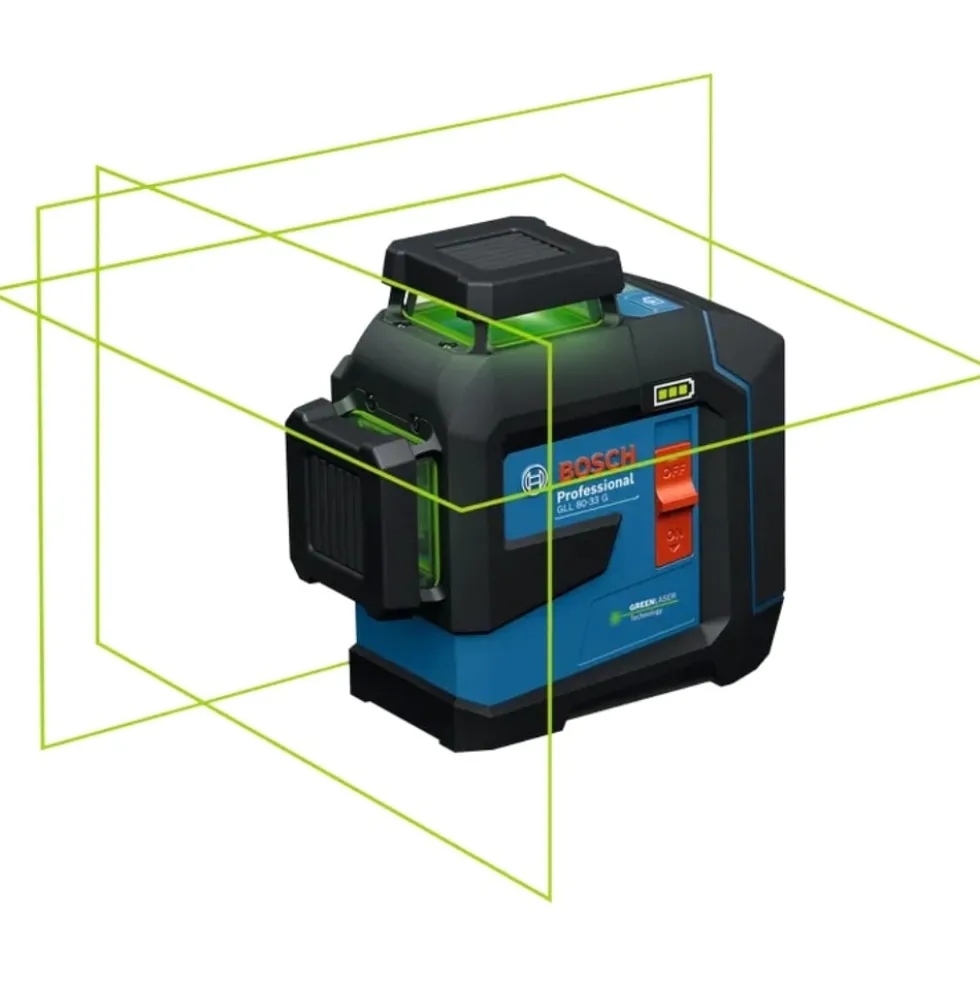 Nível Laser de Linhas GLL 80-33 G ProfessionalBosch 0601065500