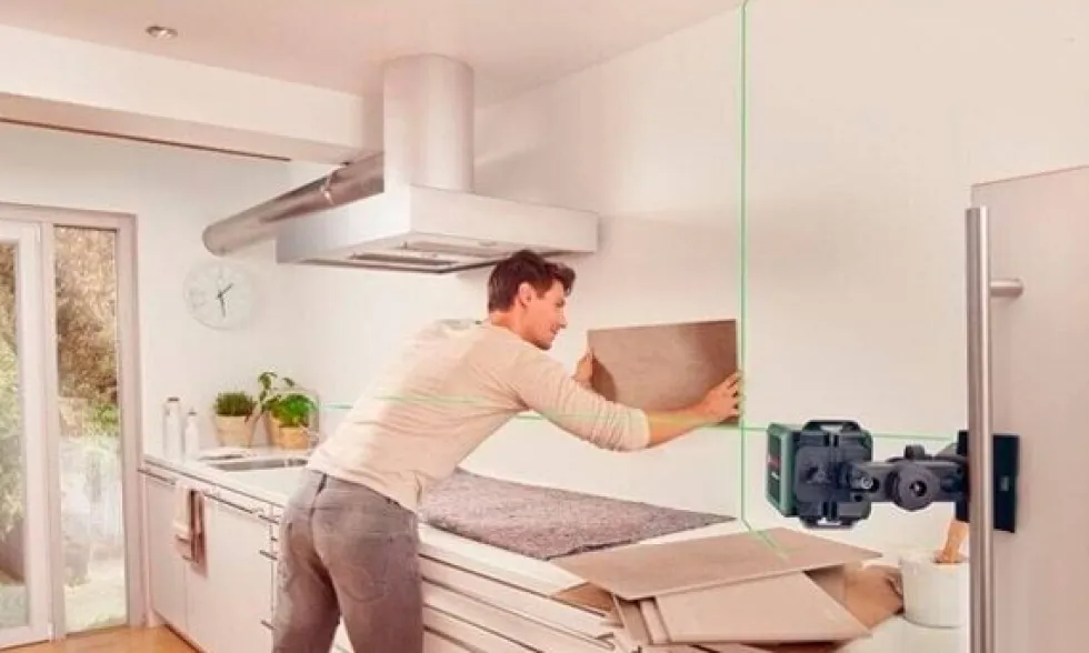 Nível Laser de Linhas QUIGO III GREEN Bosch 0603663C02