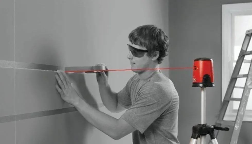 Nível Laser de Linha Transversal Auto-Nivelante Ridgid CL-100