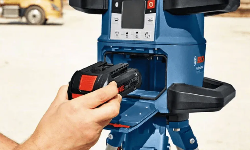 Nível Laser Giratório Bosch GRL 600 CHV Professional