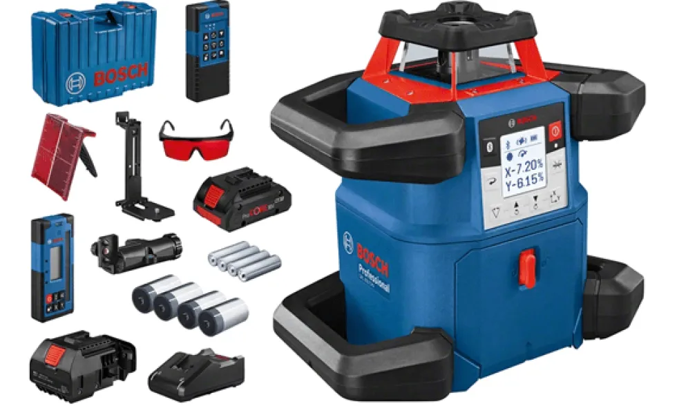 Nível Laser Giratório Bosch GRL 600 CHV Professional
