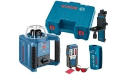 Nível Laser Giratório 300m Bosch GRL 300 HV + RC1 + WM4 + LR1