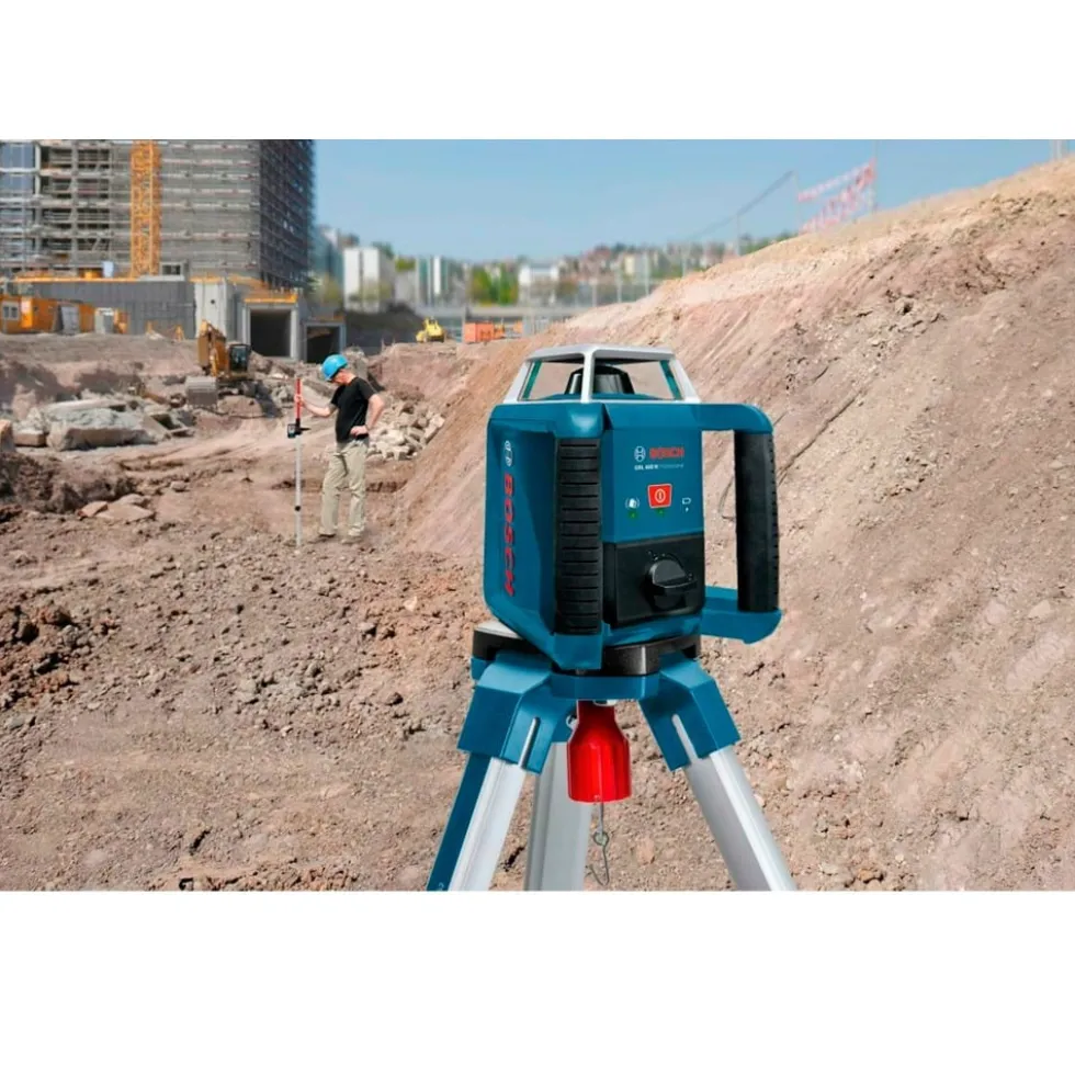 Nível Laser Giratório 400m GRL 400 H Bosch 0601061800
