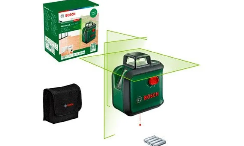 Nível Laser Luz Verde AdvancedlLevel 360 Bosch 0603663B06