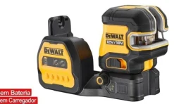 Nível Laser Luz Verde Cruzado 12/18V DeWalt DCE822NG18-XJ