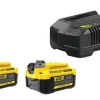 Pack 2 Baterías V20 18V 6Ah + Carregador Stanley CPROF766