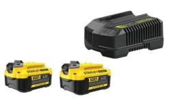 Pack 2 Baterías V20 18V 6Ah + Carregador Stanley CPROF766