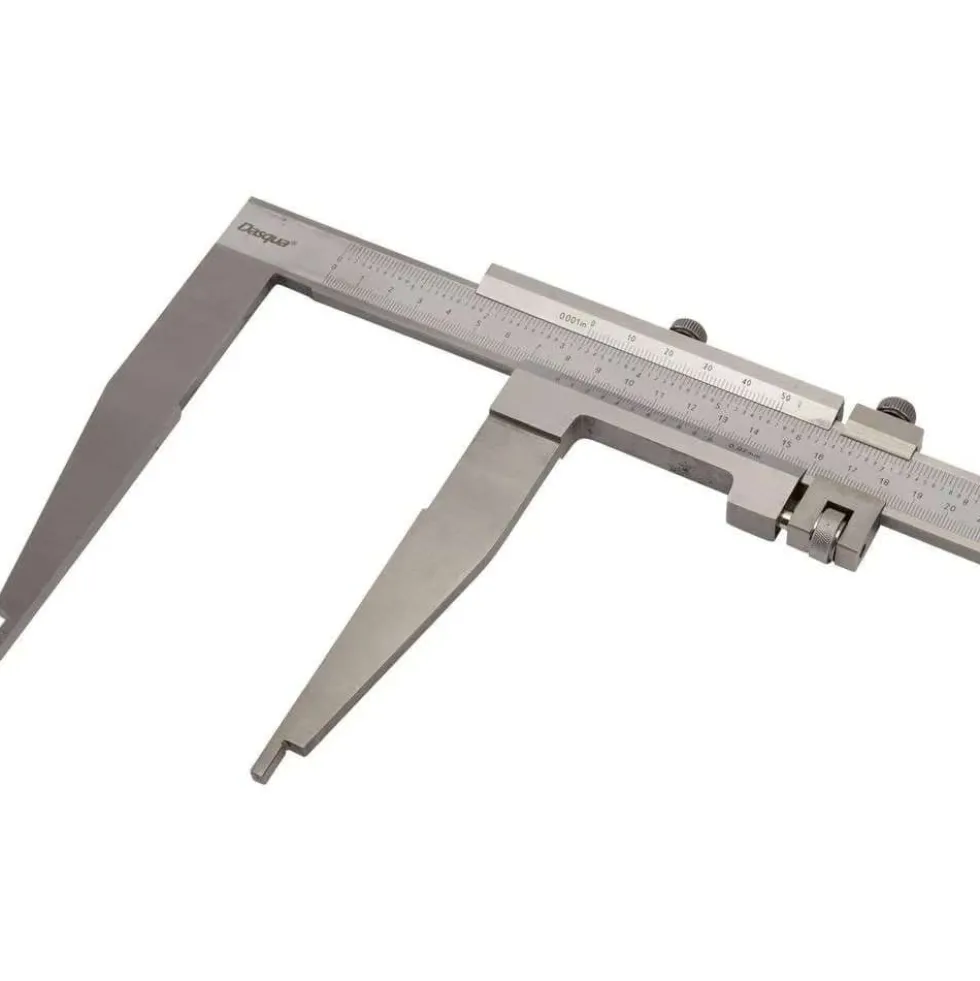 Paquímetro Vernier Monobloco Estilo Bico e Ajuste Fino 0-1000 mm Dasqua 1310-0015