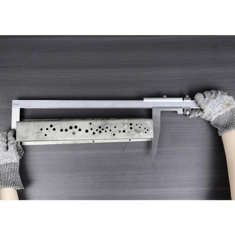 Paquímetro Vernier Monobloco Estilo Bico e Ajuste Fino 0-1000 mm Dasqua 1310-0015