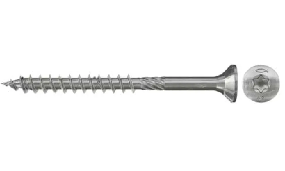 Parafuso 6 x 50 Cabeça Escareada 200PCS Fischer 657109