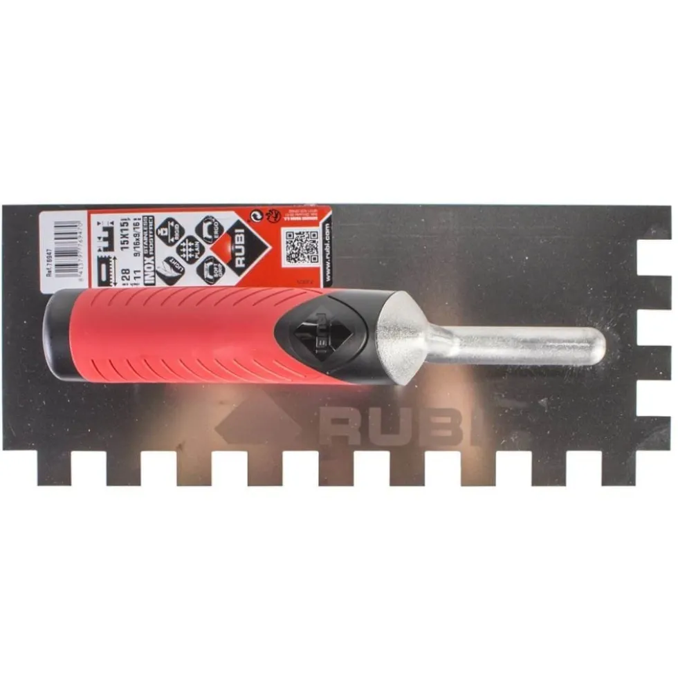 Pente Inox 28 cm 15x15 mm Rubi 76947
