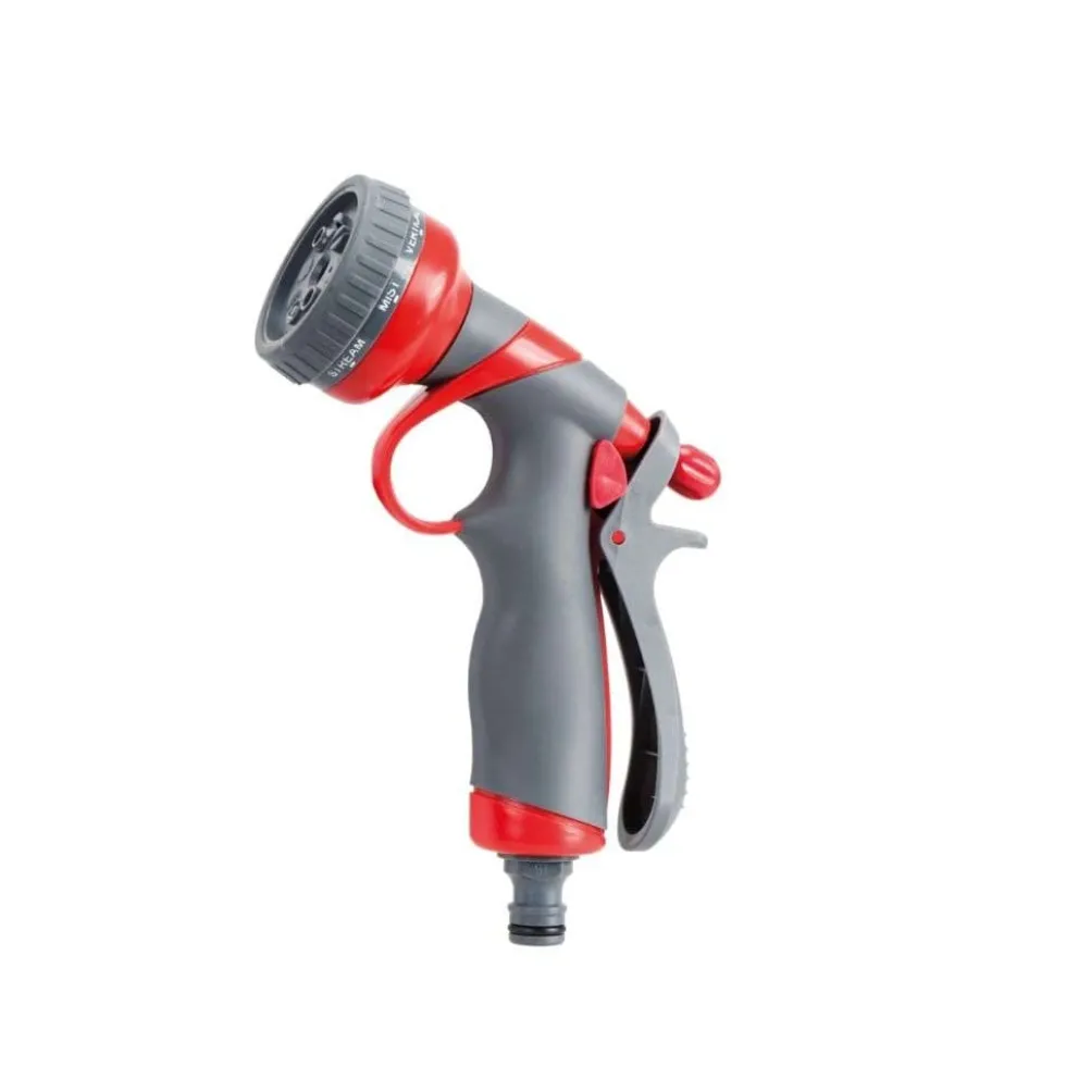 Pistola Regulável Plástico 8 Padrões 2072P Macfer 024.0014