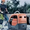 Placa Compactadora Reversível Motor Hatz 470kg Husqvarna LG 504