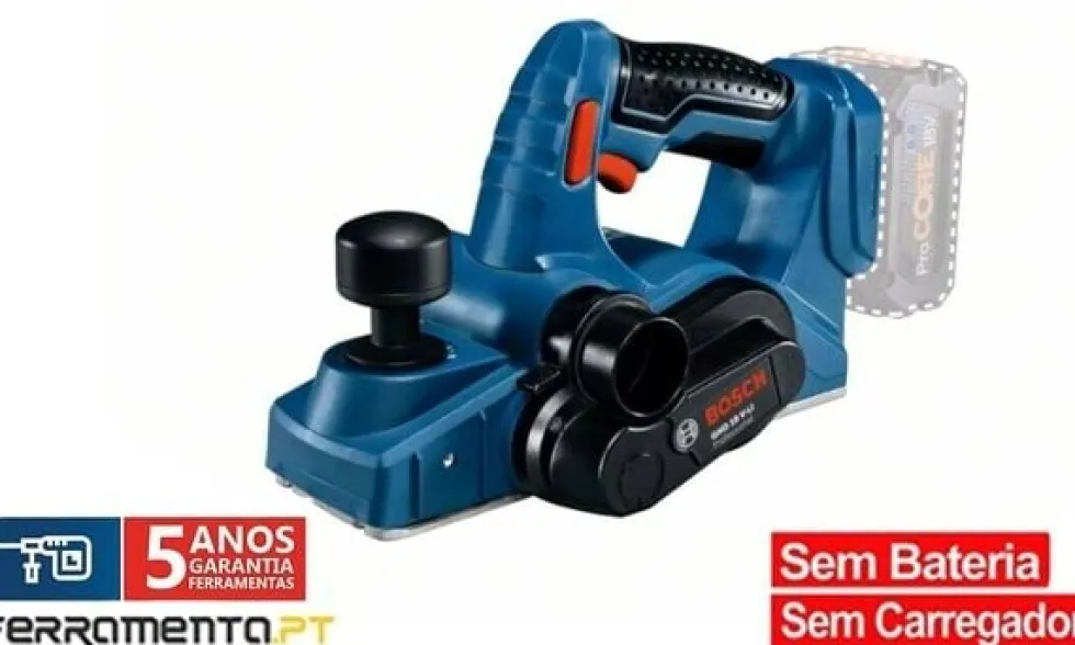 Plaina a Bateria Bosch GHO 18V-LI Professional 06015A0307