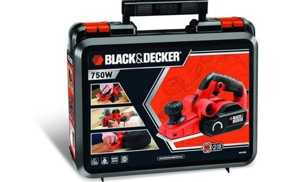 Plaina 750W Black & Decker KW750K-QS