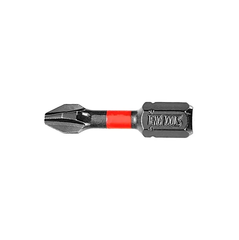 Ponta de Impacto 1/4" PH2 × 1 (30 mm) Teng Tools PHP3000201