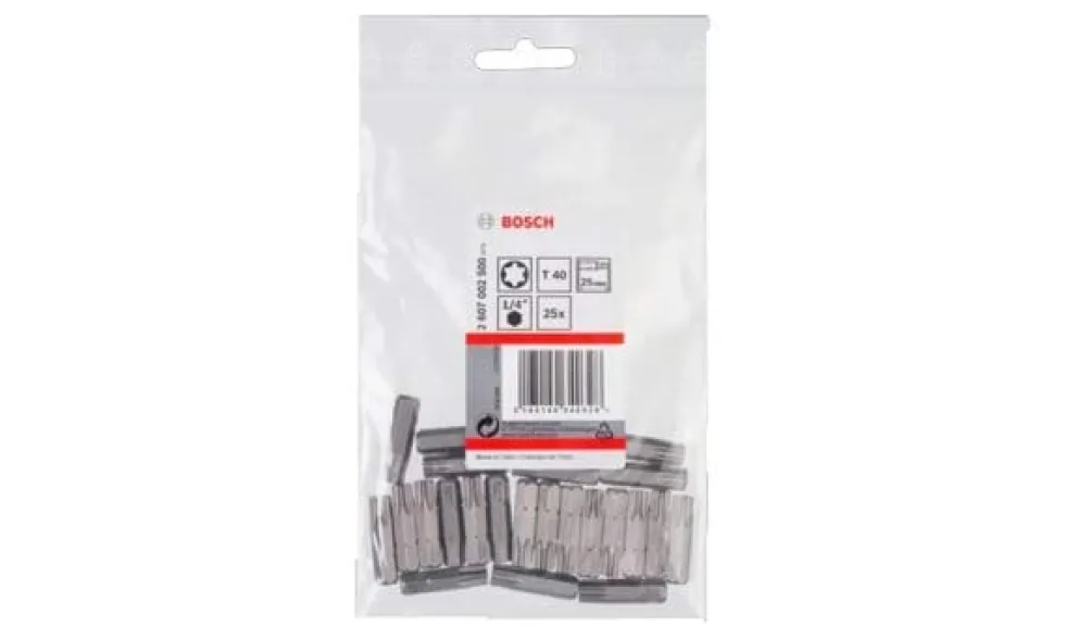 Pontas de Aparafusar ExtraDuras 25UN Bosch 2607002