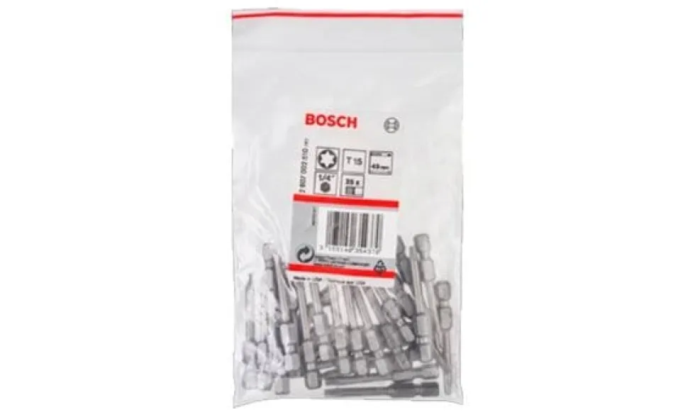 Pontas de Aparafusar ExtraDuras 25UN Bosch 2607002
