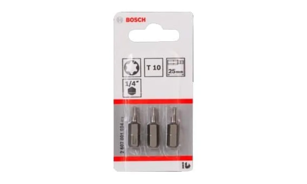 Pontas de Aparafusar Extra Duras 3UN Bosch 26070016