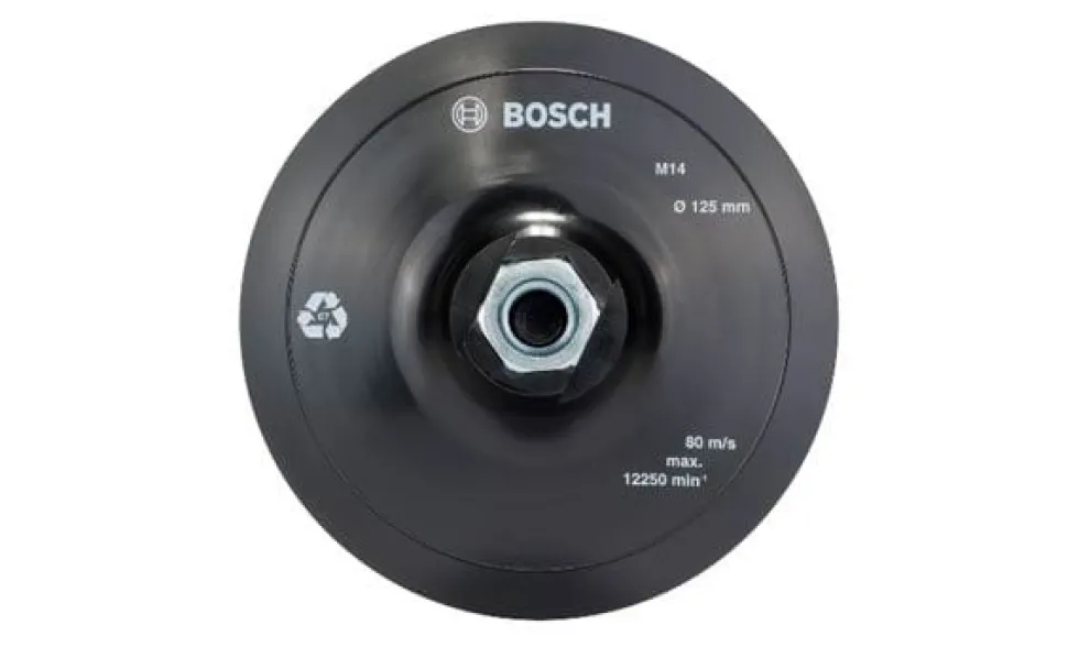 Prato lixar c/ Velcro 125mm p/ Rebarbadora Bosch 2608601077