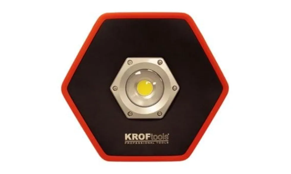 Projetor COB LED 50W Bateria Kroftools 1088