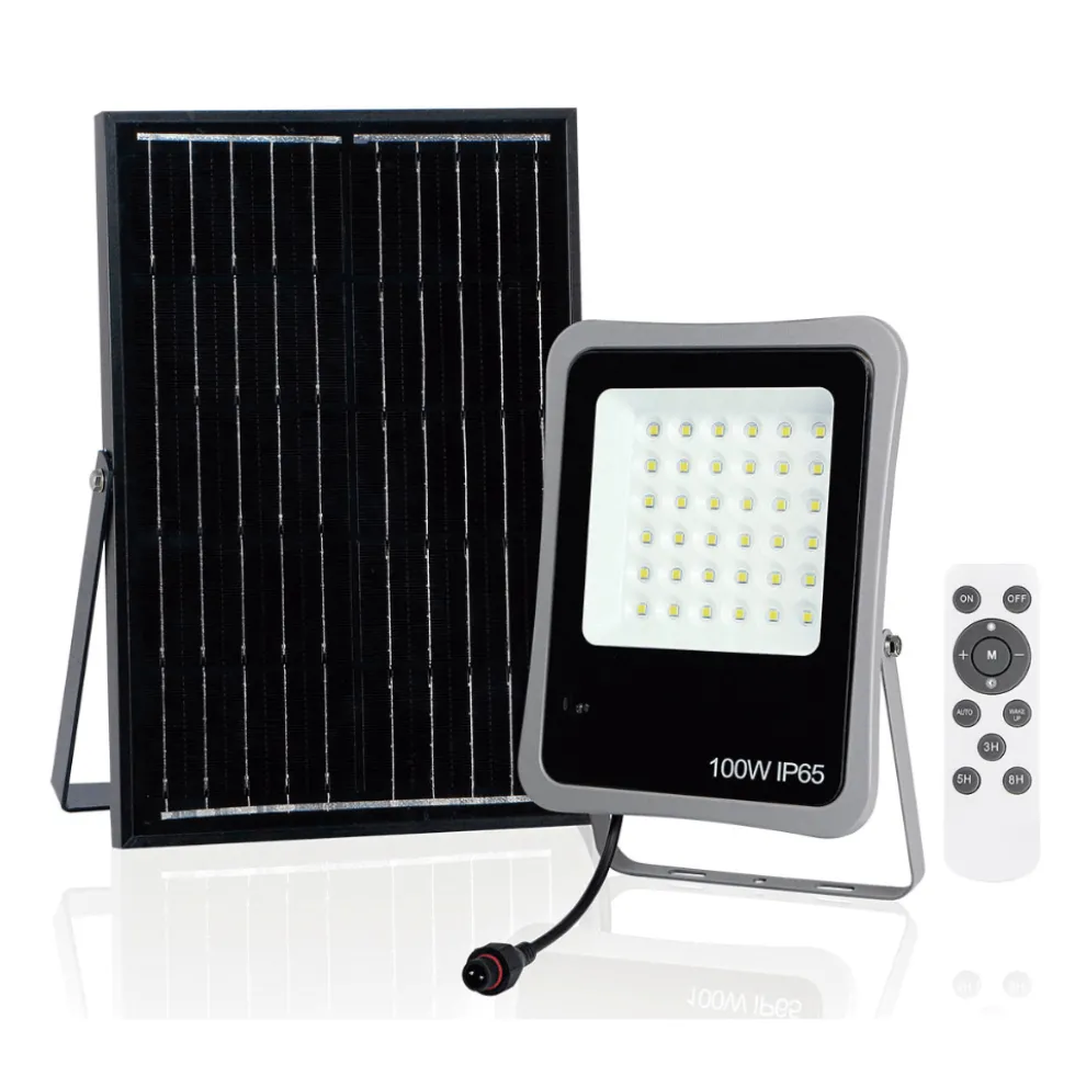Projetor Solar com Controlo Remoto AY-100 W Ayerbe 620810