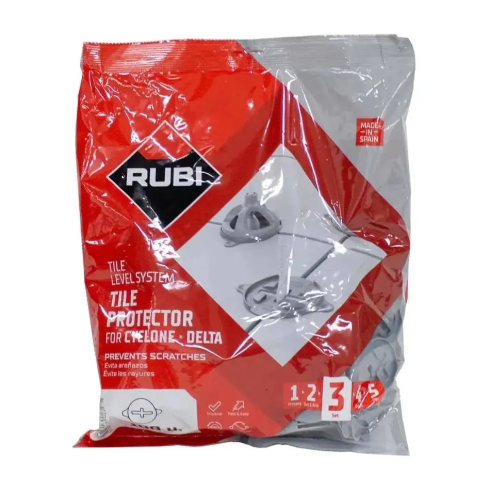 Protetor Base p/ Nivelamento de Cerâmicas 100 un. Rubi 16902