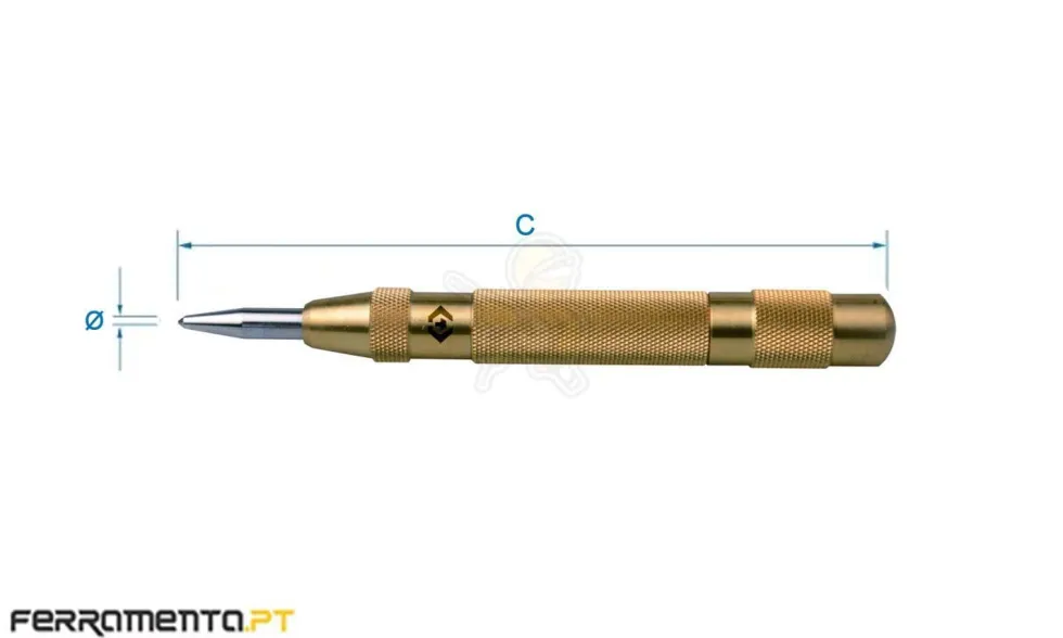 Punção de Centrar Automática 155mm King Tony 76807-06