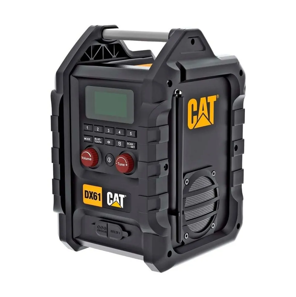 Rádio Bluetooth 18V + 1 Bateria 18V 2.0Ah CAT DX61B