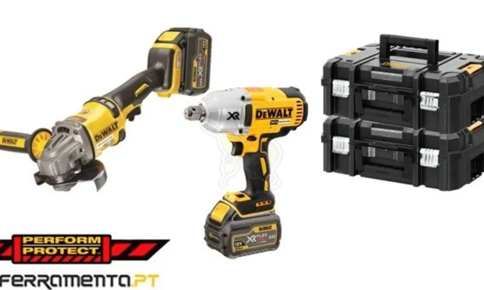 Rebarbadora 125mm + Chave de Impacto XR 54V DeWalt CPROF549