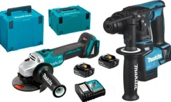 Rebarbadora 125mm DGA504Z + Martelo 18V DHR171Z Makita DGA504PRO2